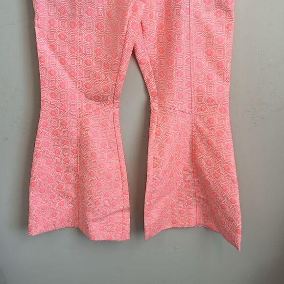 Anthropologie Nuvula Bell bottom Retro Pants M - Picture 3 of 7